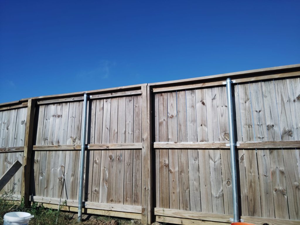 A Seamless Wooden Fence