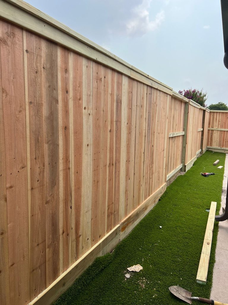 Crafting a Timeless Wooden Fence in Katy Texas