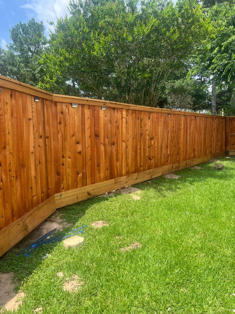 Crafting the Perfect Wooden Fence in Houston Texas