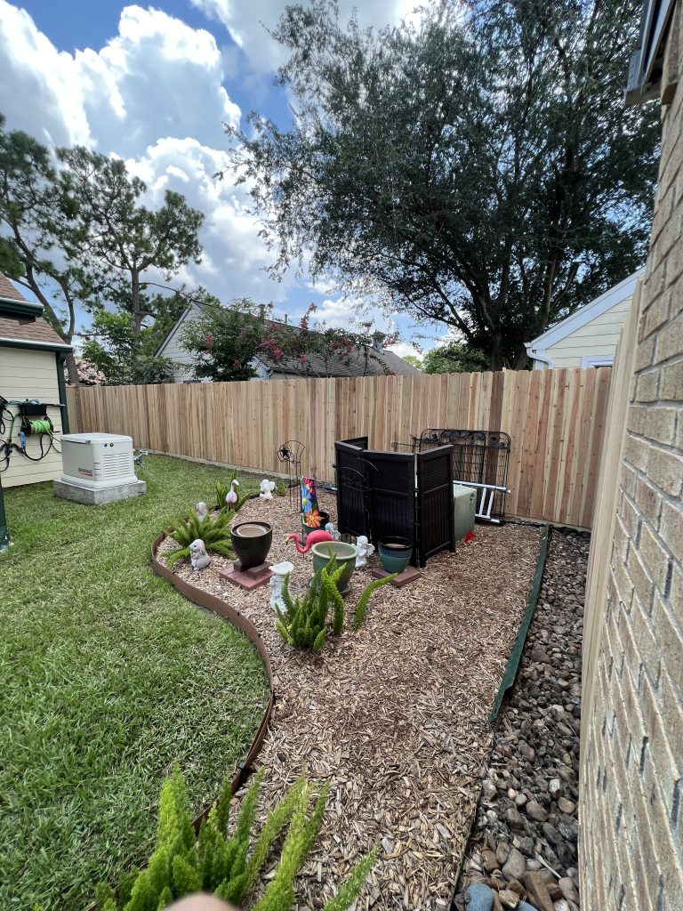 Creating a Durable Wooden Fence for Ray Glass in Houston Texas