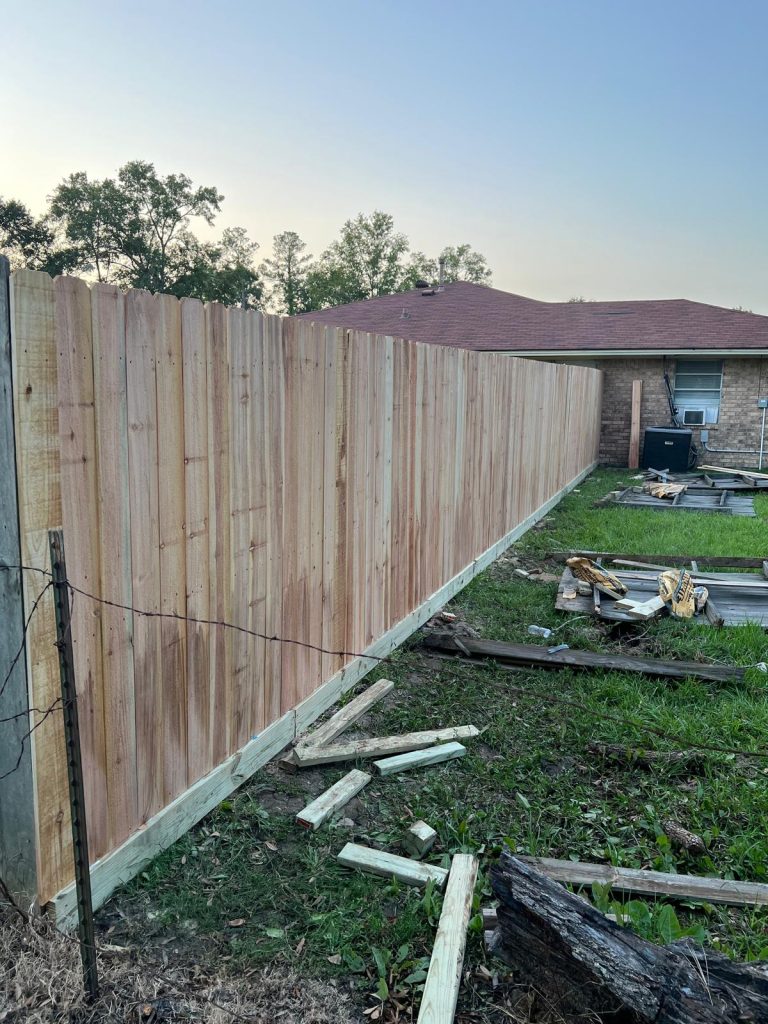 Creating a Stunning Cedar Fence and Gate in Porter Texas